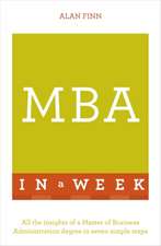 MBA in a Week: Teach Yourself