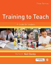 Training to Teach: A Guide for Students