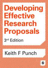 Developing Effective Research Proposals