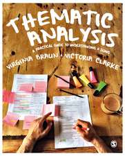 Thematic Analysis: A Practical Guide