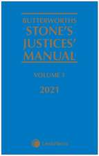 BUTTERWORTHS STONES JUSTICES MANUAL 2021