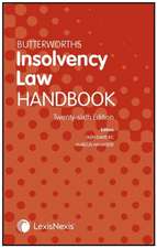 Butterworths Insolvency Law Handbook