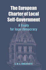 The European Charter of Local Self-Government