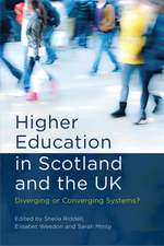 Higher Education in Scotland and the UK