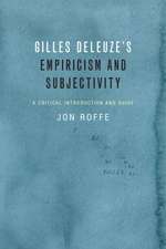 Gilles Deleuze's Empiricism and Subjectivity