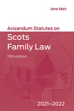 AVIZANDUM STATUTES ON SCOTS FA