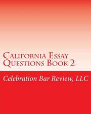 California Essay Questions Book 2