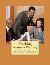 Teaching Business Writing