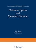 Molecular Spectra and Molecular Structure: IV. Constants of Diatomic Molecules