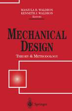 Mechanical Design: Theory and Methodology