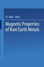 Magnetic Properties of Rare Earth Metals