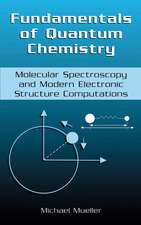 Fundamentals of Quantum Chemistry: Molecular Spectroscopy and Modern Electronic Structure Computations