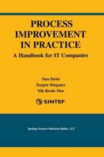 Process Improvement in Practice: A Handbook for IT Companies