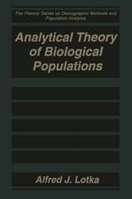 Analytical Theory of Biological Populations