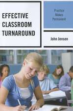 Effective Classroom Turnaround