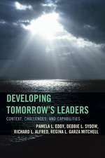 Developing Tomorrow's Leaders