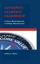 AUTHENTIC ACADEMIC LEADERSHIP CB