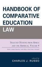 Handbook of Comparative Education Law