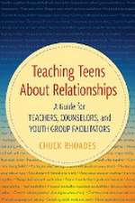 Teaching Teens About Relationships