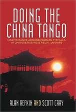 Doing the China Tango