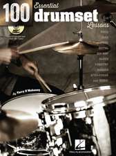 100 Essential Drumset Lessons Book/Online Audio