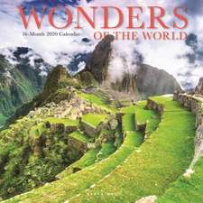 WONDERS OF THE WORLD 2020 SQUARE WALL CA