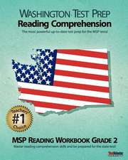 Washington Test Prep Reading Comprehension Msp Reading Workbook Grade 2