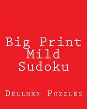 Big Print Mild Sudoku