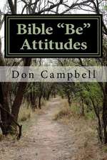 Bible Be Attitudes