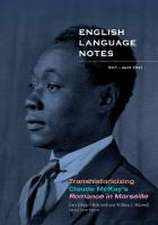 Transhistoricizing Claude McKay`s Romance in Marseille