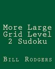 More Large Grid Level 2 Sudoku