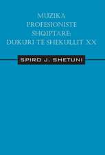 Muzika Profesioniste Shqiptare: Dukuri Te Shekullit XX