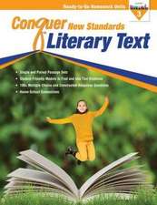 Conquer New Standards Literary Text (Grade 3) Workbook