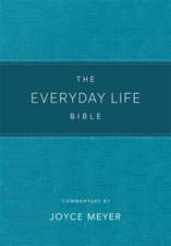 The Everyday Life Bible Teal Leatherluxe(r)