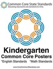 Kindergarten Common Core Posters