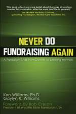 Never Do Fundraising Again