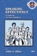 Speaking Effectively