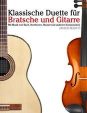 Klassische Duette Fur Bratsche Und Gitarre