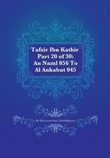 Tafsir Ibn Kathir Part 20 of 30