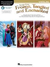 Songs from Frozen, Tangled, and Enchanted - Violin (Book/Online Audio)