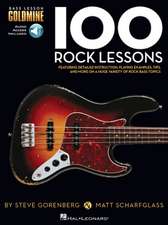 100 Rock Lessons: Bass Lesson Goldmine Series