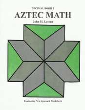 Aztec Math-Decimal Book