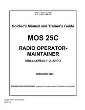 Soldier Training Publication Stp 11-25c13-SM-Tg Soldier's Manual and Trainer's Guide Mos 25c Radio Operator-Maintainer Skill Levels 1, 2, and 3 Februa