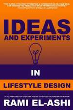 Ideas & Experiments in Lifestyle Design