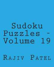 Sudoku Puzzles - Volume 19