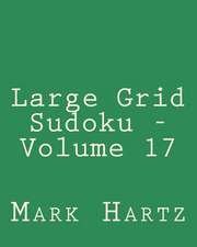 Large Grid Sudoku - Volume 17