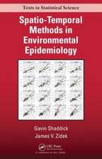 Spatio-Temporal Methods in Environmental Epidemiology