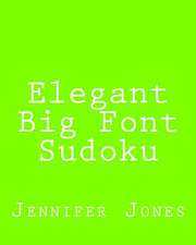 Elegant Big Font Sudoku