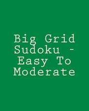 Big Grid Sudoku - Easy to Moderate