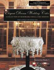 Elegant Dream Wedding Cakes, a Collection of Memorable Small Cake Designs, Instruction Guide 1, Black & White Edition